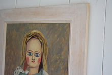Load image into Gallery viewer, Oil Painting Doll Wearing a Green Dress