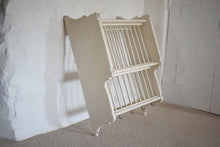 Load image into Gallery viewer, Antique White Painted Pine Plate Rack