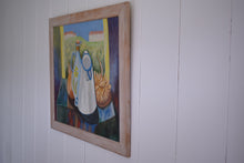Load image into Gallery viewer,  Still Life Oil on Board Enamel Jug 
