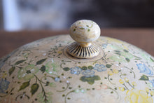 Load image into Gallery viewer, Antique Large Kashmiri Papier Mache Floral Lidded Pot