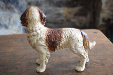 Load image into Gallery viewer, Large Vintage Heavy Cast Iron Spaniel Door Stop