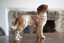 Load image into Gallery viewer, Large Vintage Heavy Cast Iron Spaniel Door Stop