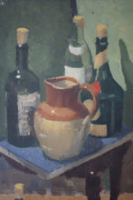 Load image into Gallery viewer, Glass Bottles oil painting