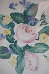 Wild Roses, Violets and Primroses Paintings