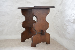 small peg jointed side table