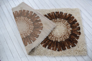Vintage Mid-Century Scandinavian Wool Rug