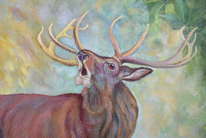stag painting