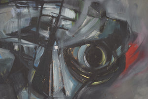 painting abstract head