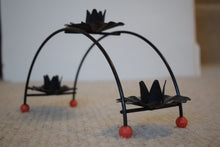 Load image into Gallery viewer, Vintage Mid-Century Atomic Arched Candleholder 