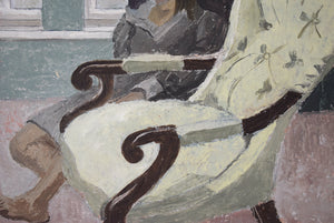 painting of a chair