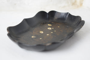 Chinoiserie Black Lacquer Pin Tray
