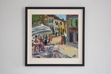 Load image into Gallery viewer, French Street Scene Original Oil Painting by Rachel Grainger Hunt
