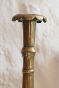 Georgian Brass Candlesticks 