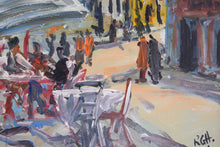 Load image into Gallery viewer, French Street Scene Original Oil Painting by Rachel Grainger Hunt