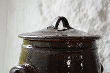 Load image into Gallery viewer, Stoneware  Lidded Storage Jar