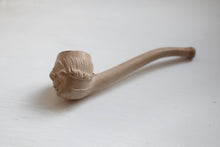 Load image into Gallery viewer, Antique Clay Pipe Knave of Hearts Mudlarking Find