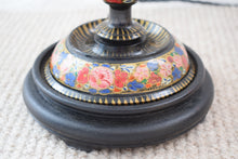 Load image into Gallery viewer, Vintage Hand Painted Kashmiri Table Lamp