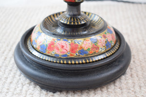 Vintage Hand Painted Kashmiri Table Lamp