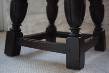 Load image into Gallery viewer, Oak Elizabethan Style Joint Stool
