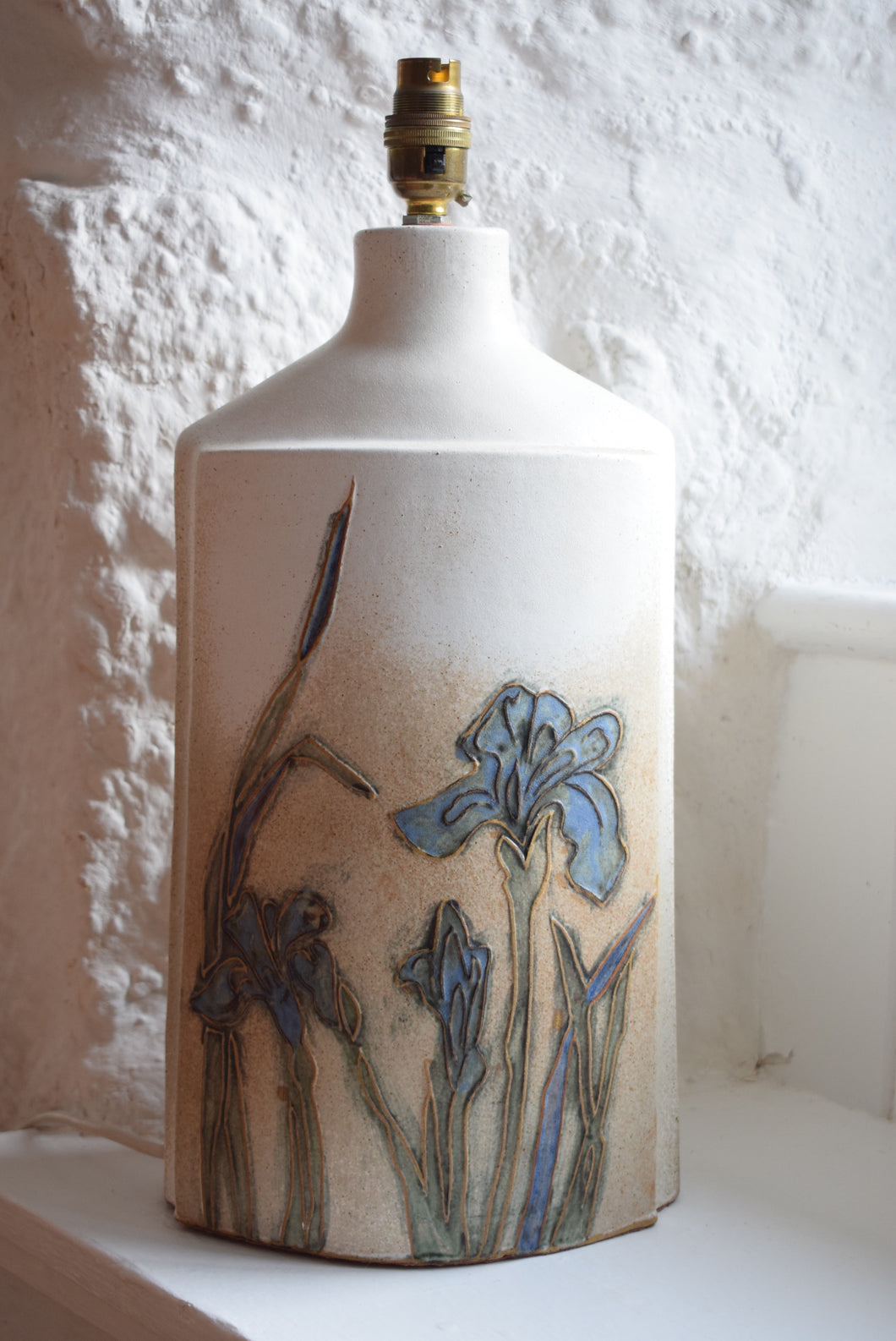 studio pottery lamp base
