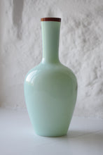Load image into Gallery viewer, Antique Uranium Opaline glass Vase c1890