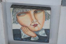 Load image into Gallery viewer, Irene Jones Acrylic on panel
