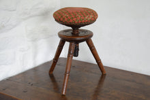 Load image into Gallery viewer, antique wooden stool