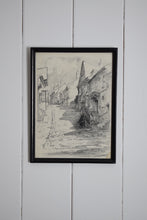 Load image into Gallery viewer, Pencil Drawing Mermaid Street Rye