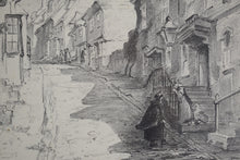 Load image into Gallery viewer, Pencil Drawing Mermaid Street Rye