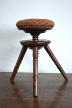 Load image into Gallery viewer, antique wooden stool