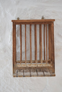 Small Antique Victorian Pine Plate Rack