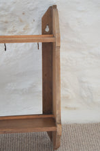 Load image into Gallery viewer, Antique Pine Kitchen Rack Shelf Unit