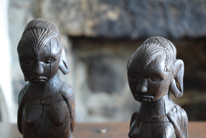 Antique Yoruba People African Tribal Figures