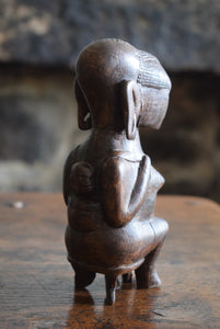 Antique Yoruba People African Tribal Figures