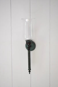 glass wall sconce