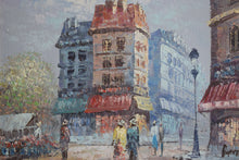 Load image into Gallery viewer, painting of a french street scene