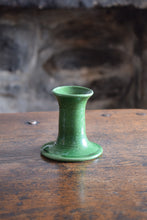 Load image into Gallery viewer, Green Glazed Studio Pottery Candlestick