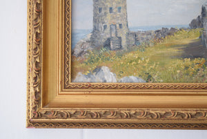 Loophole Tower Guernsey Oil Painting