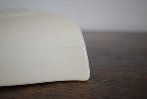 Cream Ceramic Wall Pocket