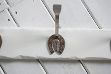 Load image into Gallery viewer, Vintage Equestrian Horseshoe Coat Hook