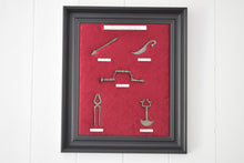 Load image into Gallery viewer, Ancient Surgical Instruments Framed Display