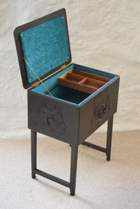 Upcycled Vintage Sewing Box