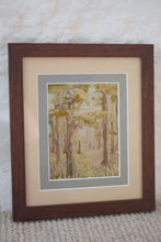 Load image into Gallery viewer, embroidery of a woodland scene