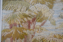 Load image into Gallery viewer, embroidery of a woodland scene