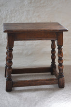 Load image into Gallery viewer, 17th century oak joint stool