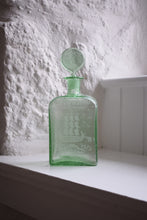 Load image into Gallery viewer, Green Blown Glass Scent Bottle 