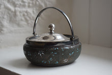 Load image into Gallery viewer, Doulton Lambeth Stoneware Biscuit Barrel