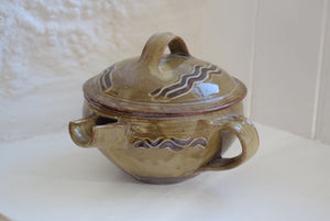 studio pottery Lidded Pot