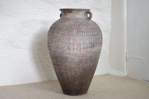 mediterranean earthenware jar