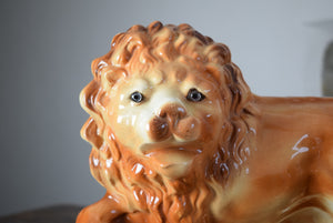 ceramic Staffordshire lions